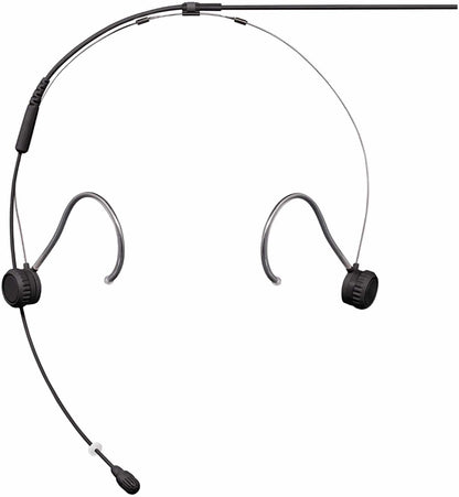 Shure TH53B/O-MTQG TwinPlex TH53 Subminiature Omnidirectional Headset Microphone with MTQG - Black