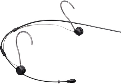 Shure TH53B/O-NC TwinPlex TH53 Subminiature Omnidirectional Headset Microphone - Bare Wire - Black
