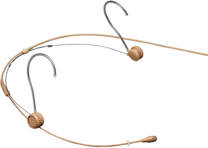 Shure TH53C/O-MDOT TwinPlex TH53 Subminiature Omnidirectional Headset Microphone with MDOT - Cocoa
