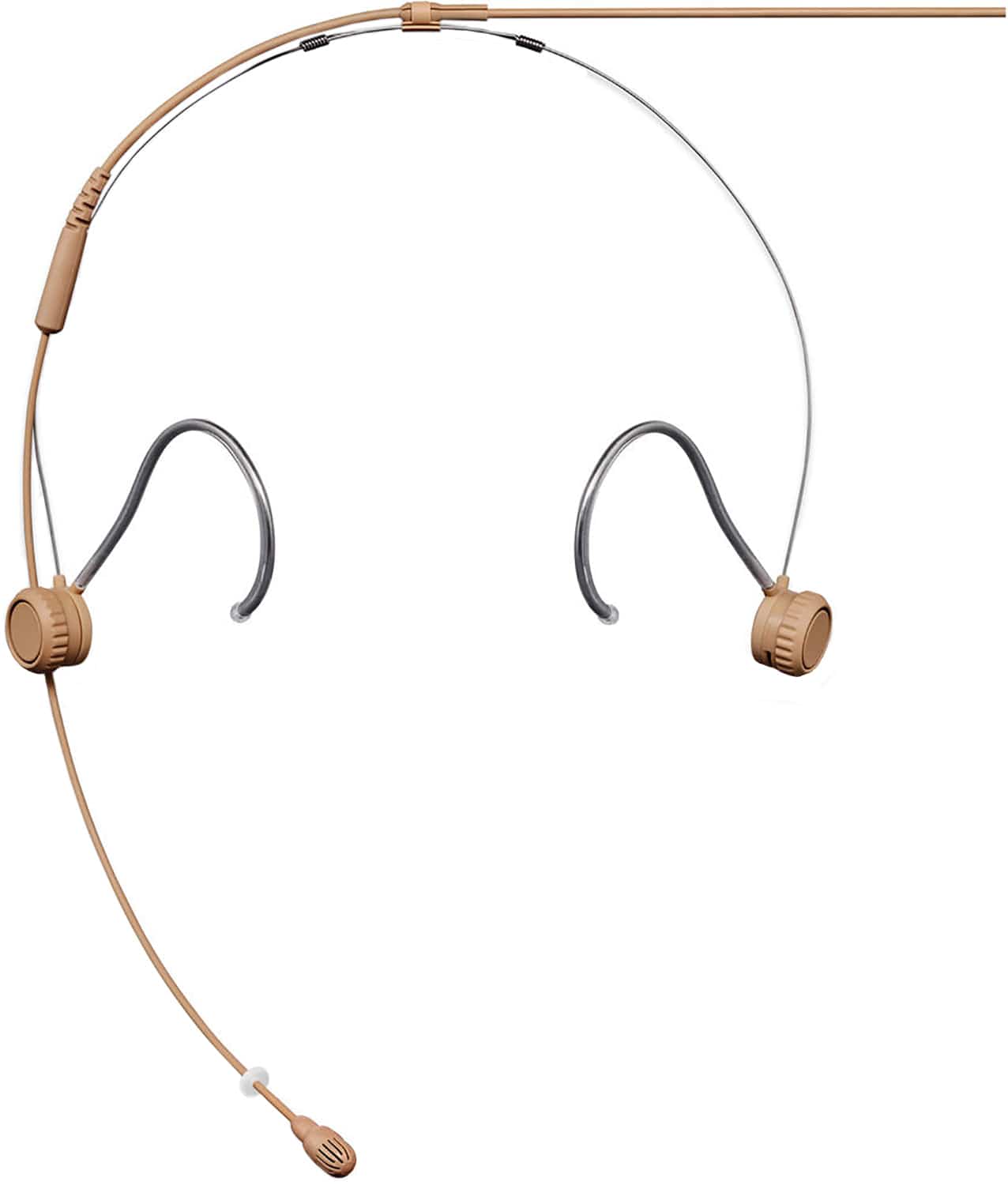 Shure TH53C/O-MTQG TwinPlex TH53 Subminiature Omnidirectional Headset Microphone with MTQG - Cocoa