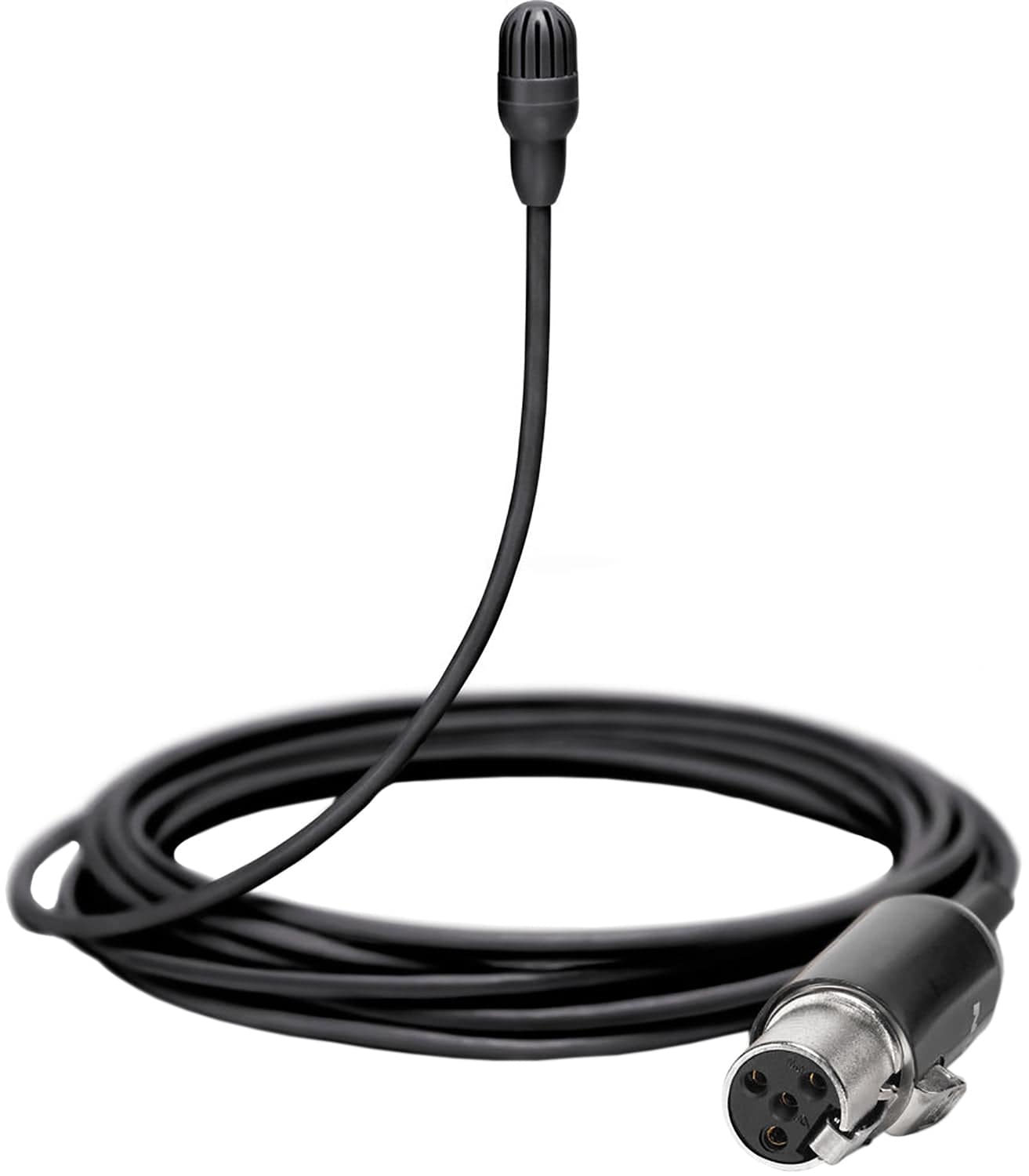 Shure TL46B/O-MTQG TwinPlex Subminiature Omnidirectional Lavalier Microphone with MTQG Plug - Black