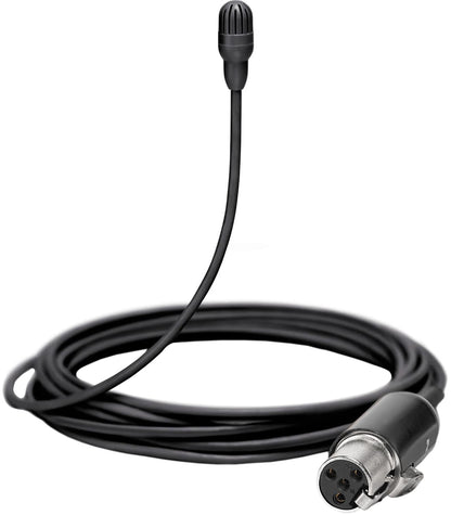 Shure TL46B/O-MTQG TwinPlex Subminiature Omnidirectional Lavalier Microphone with MTQG Plug - Black