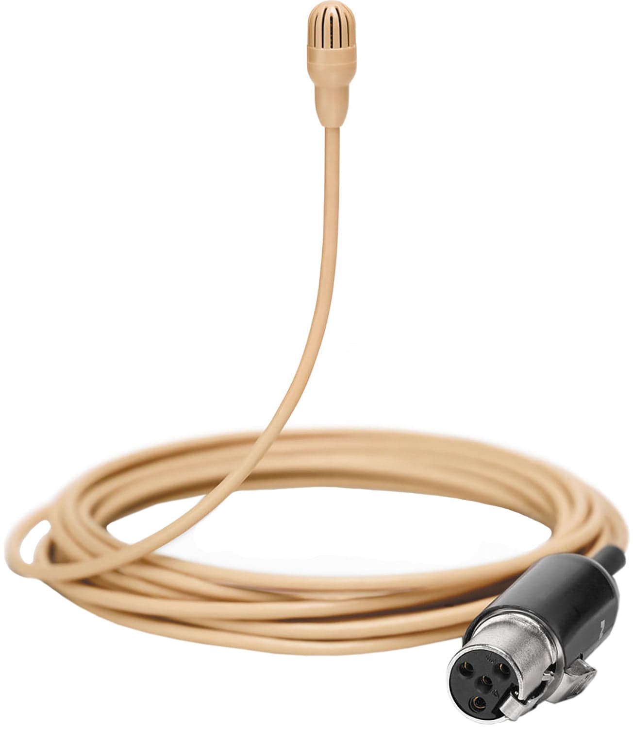 Shure TL46T/O-MTQG TwinPlex Subminiature Omnidirectional Lavalier Microphone with MTQG Plug - Tan