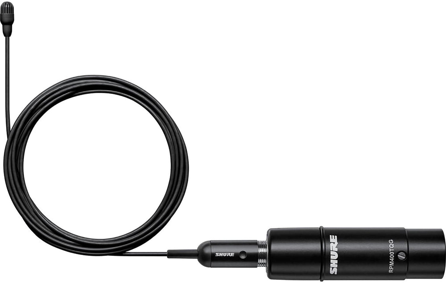 Shure TL47B/O-XLR-A TwinPlex Omnidirectional Lavalier Microphone - XLR with Accessories - Black