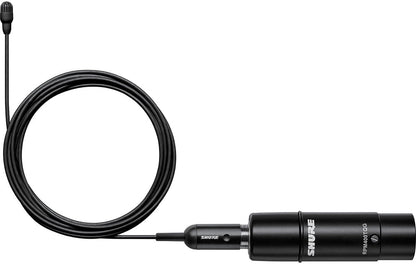 Shure TL47B/O-XLR-A TwinPlex Omnidirectional Lavalier Microphone - XLR with Accessories - Black