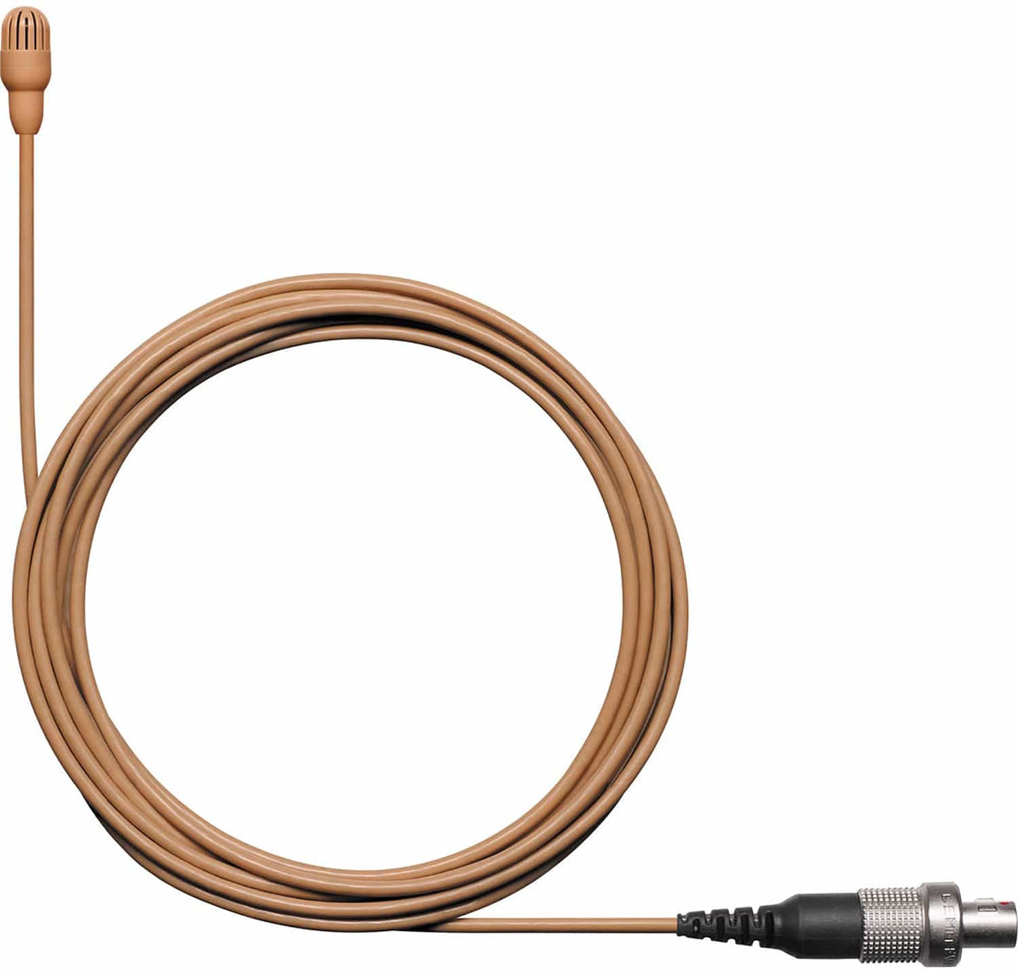Shure TL47C/O-LEMO-A TwinPlex Omnidirectional Lavalier Microphone - LEMO3 with Accessories - Cocoa