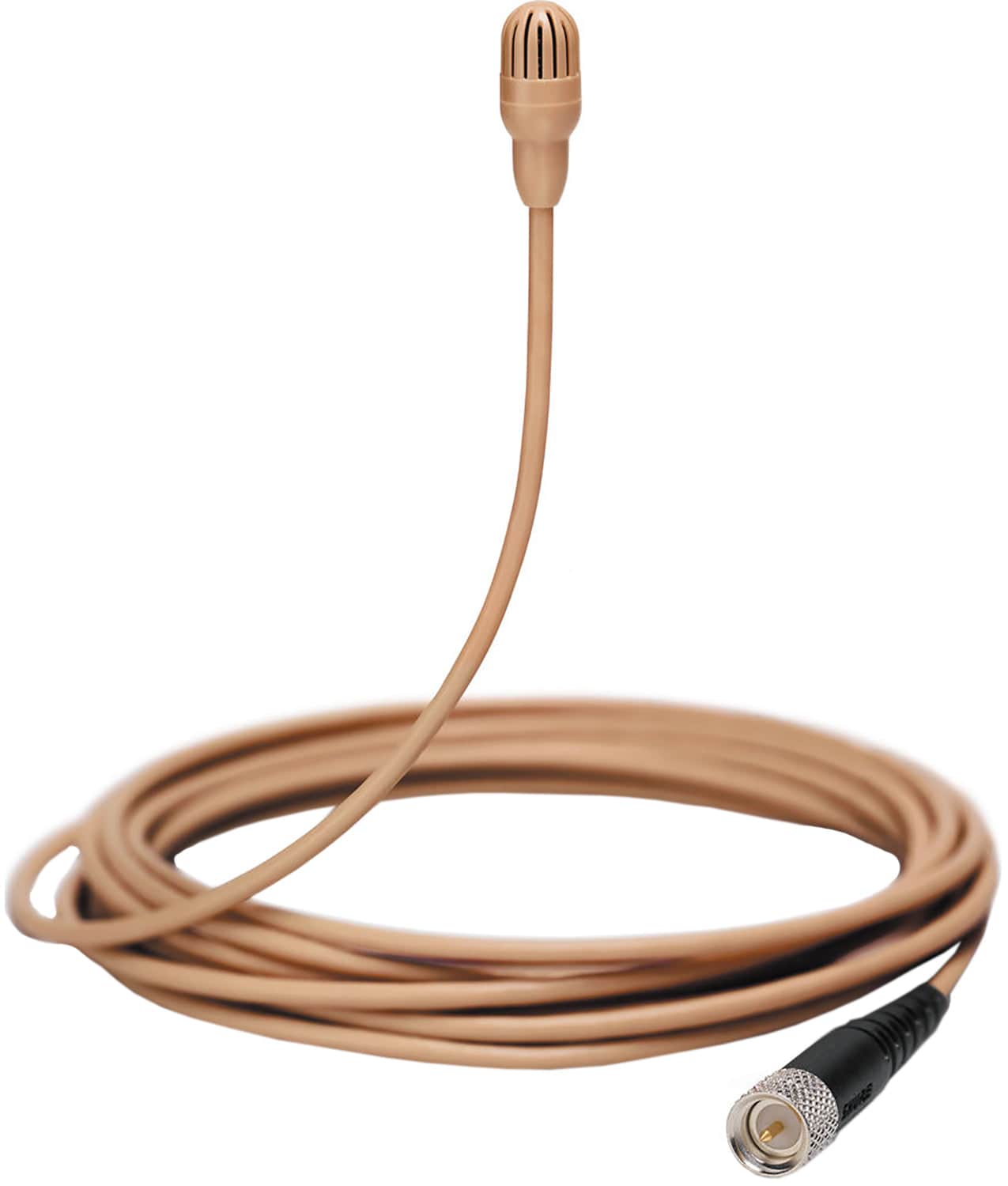 Shure TL47C/O-MDOT-A TwinPlex Omnidirectional Lavalier Microphone - MDOT with Accessories - Cocoa