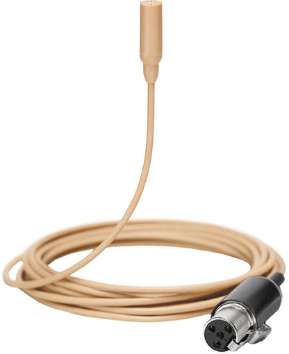 Shure TL47T/O-MTQG-A TwinPlex Omnidirectional Lavalier Microphone - MTQG with Accessories - Tan