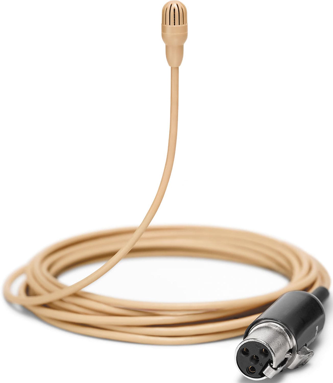 Shure TL47T/O-MTQG TwinPlex Subminiature Omnidirectional Lavalier Microphone with MTQG Plug - Tan