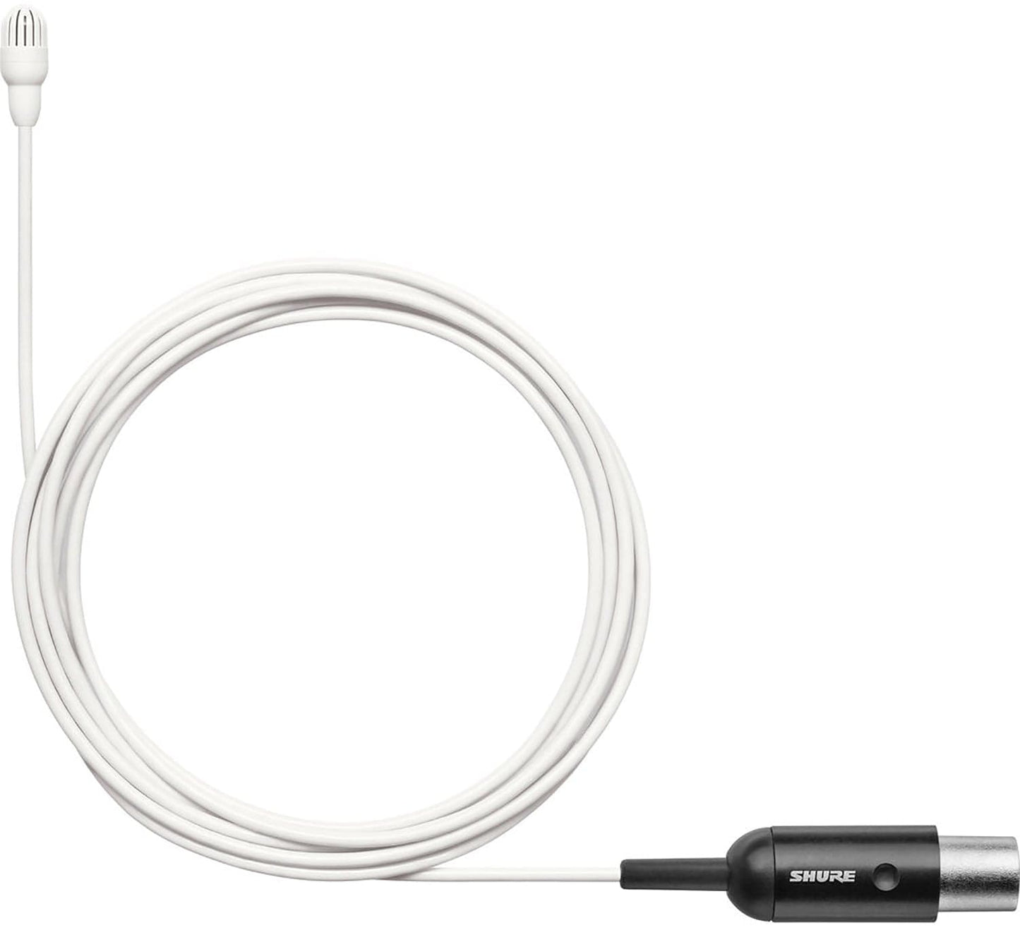 Shure TL47W/O-MTQG TwinPlex Subminiature Omnidirectional Lavalier Microphone with MTQG Plug - White