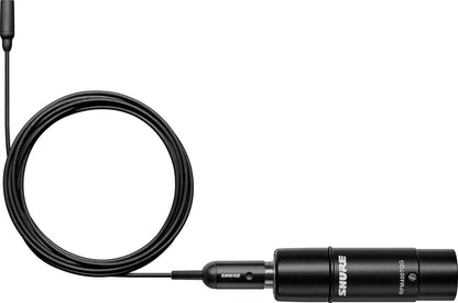 Shure TL48B/O-XLR-A TwinPlex Omnidirectional Lavalier Microphone - XLR with Accessories - Black