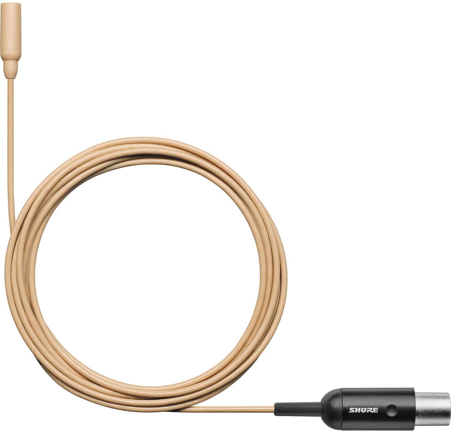 Shure TL48T/O-MTQG-A TwinPlex Omnidirectional Lavalier Microphone - MTQG with Accessories - Tan