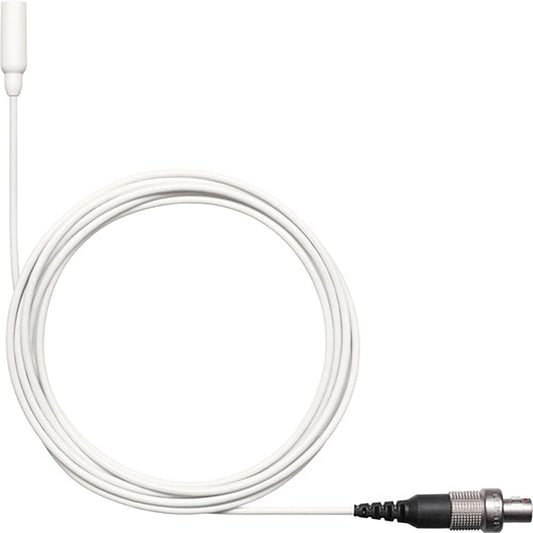 Shure TL48W/O-LEMO-A white TwinPlex omnidirectional lavalier microphone with LEMO3 connector, main product view
