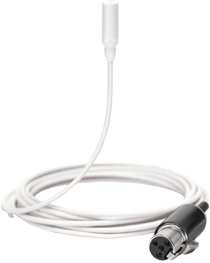 Shure TL48W/O-MTQG-A TwinPlex Omnidirectional Lavalier Microphone - MTQG with Accessories - White