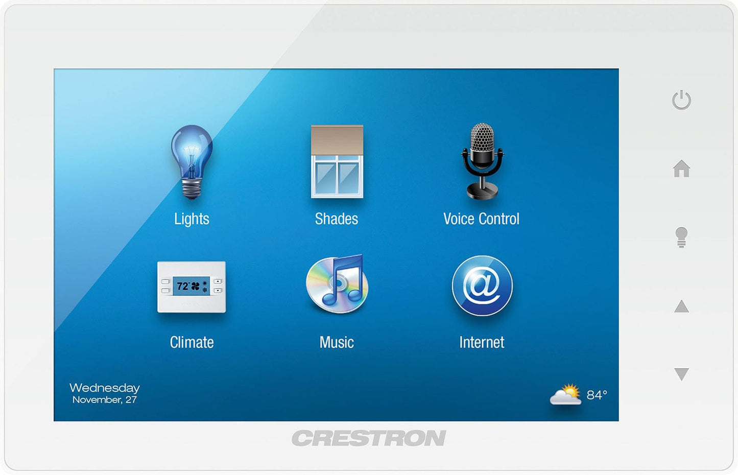 Crestron TSW-752-W-S 7-Inch Touch Screen - White