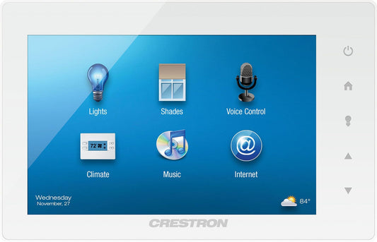 Crestron TSW-752-W-S 7-Inch Touch Screen - White