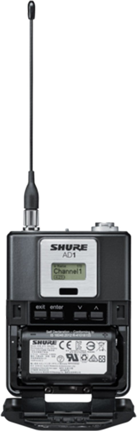Shure Axient AD4D Two-Channel Digital Wireless Receiver Package