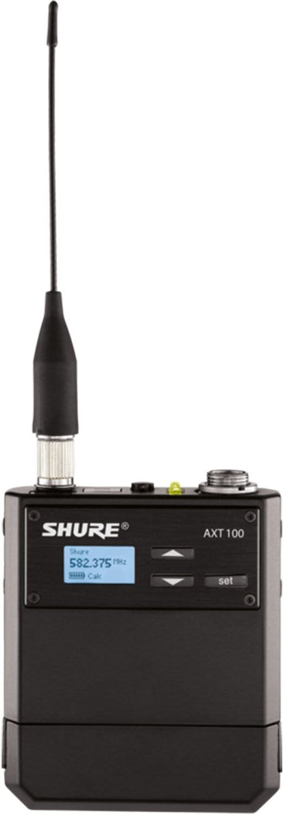 Shure AXT100 G1 Transmitter Belt Pack 470-530 Megahertz