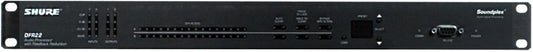 Shure DFR22 digital audio processor with feedback reduction