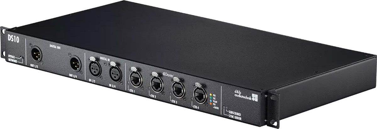 d&b audiotechnik DS10 audio network bridge, view 2