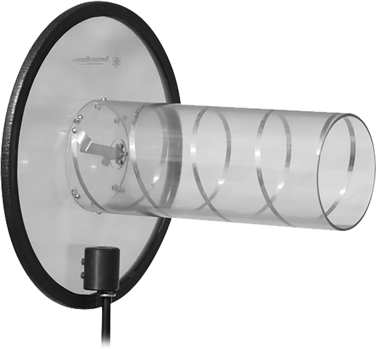 Shure HA-8089 clear polycarbonate high-bandwidth helical antenna, product view