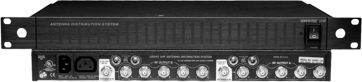 Shure UA845WB wideband UHF antenna distribution system