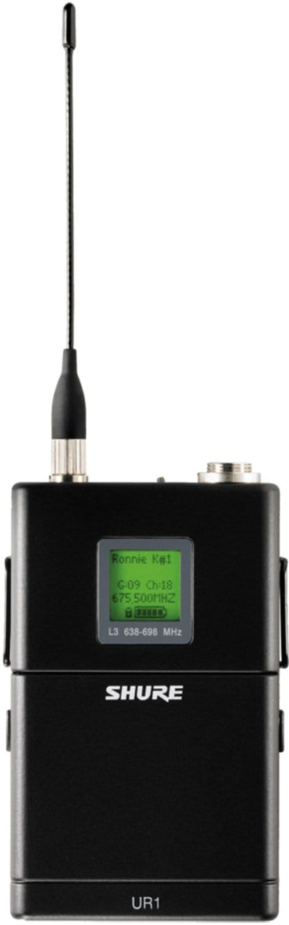 Shure UR4D+ G1 Dual receiver Used Package