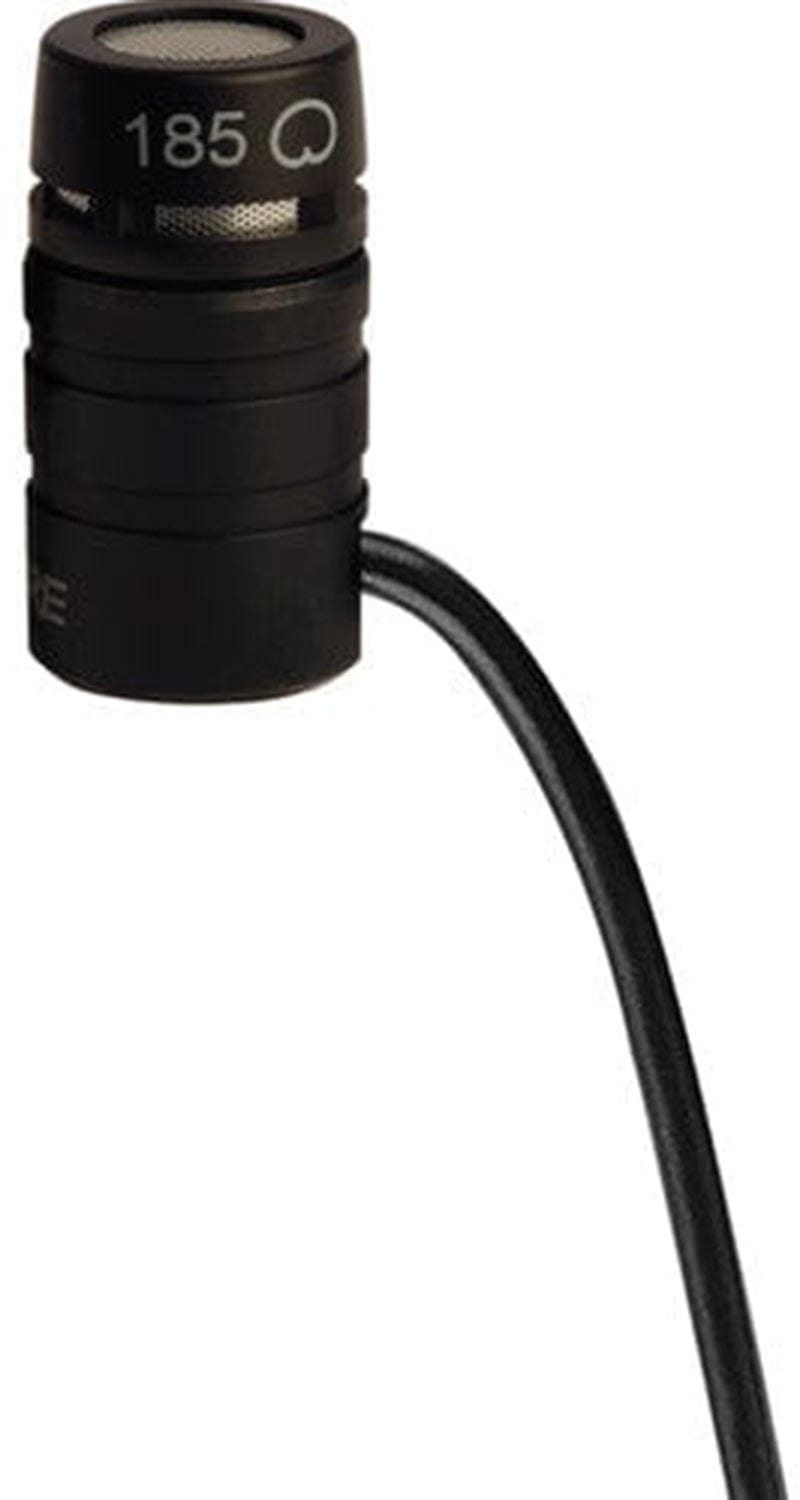 Shure WL185SHU Black Cardioid Lavalier Microphone TA4
