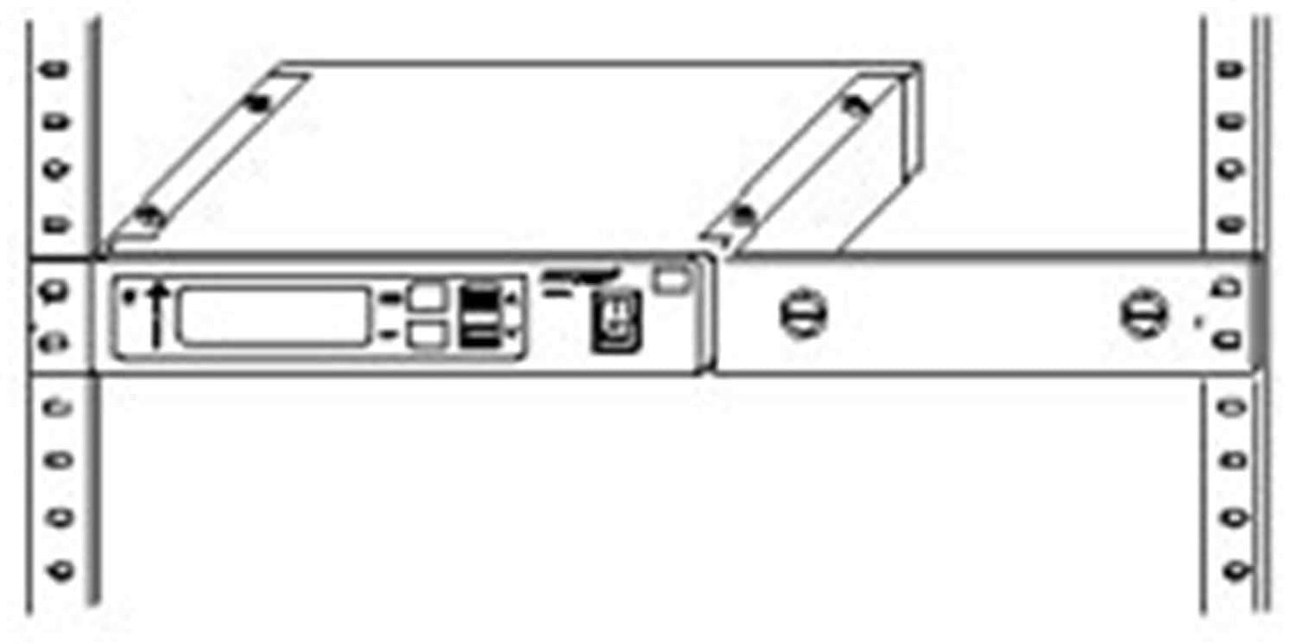 Shure UA506 Rack Kit-Ulx Wireless Mic Receivers