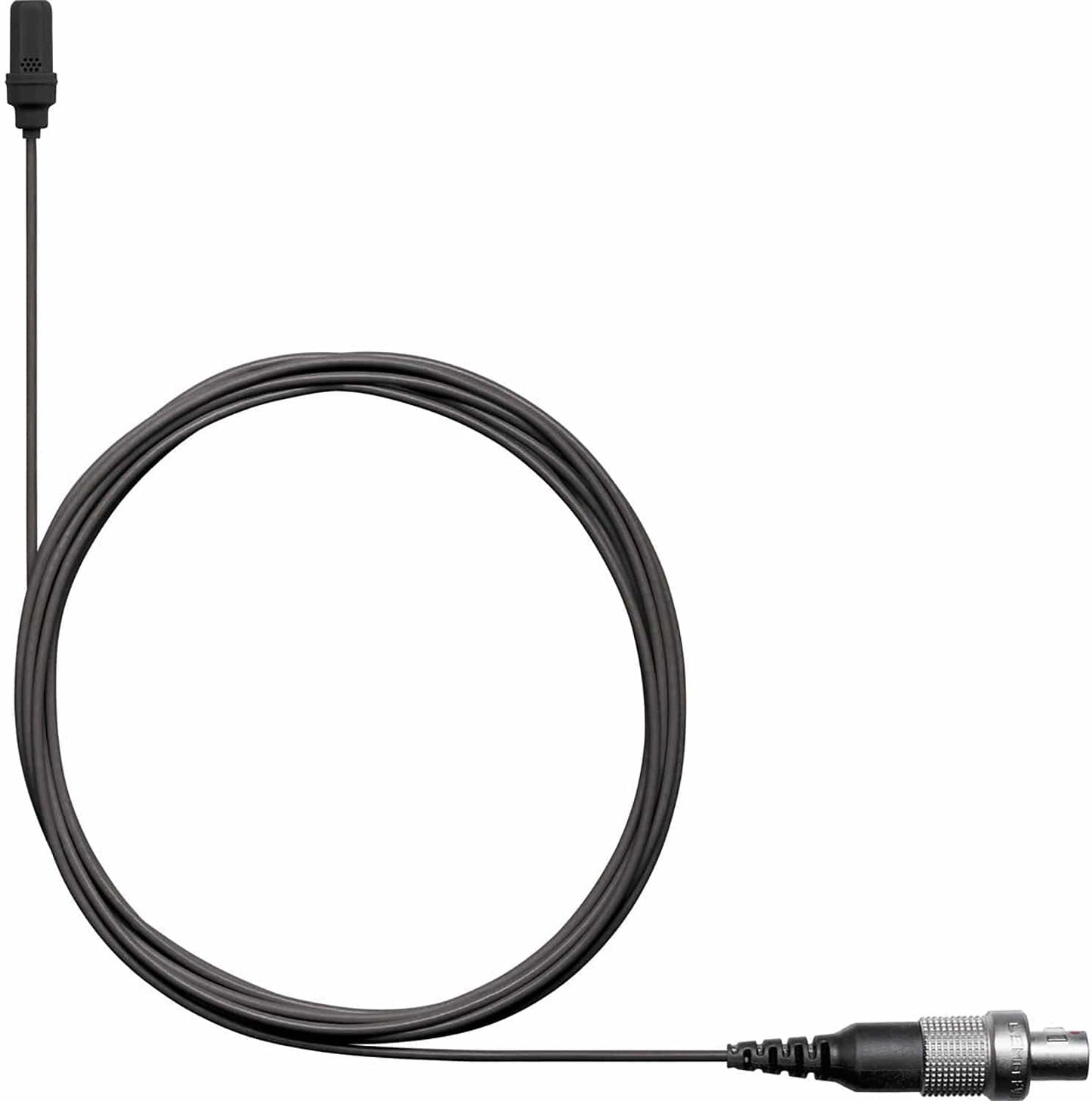 Shure UL4B/C-LM3-A UniPlex Cardioid Subminiature Lavalier Microphone with LM3 Connector - Black
