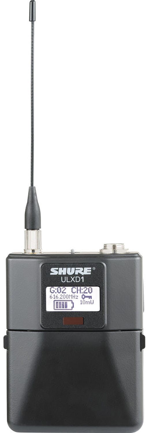 Shure ULXD1 digital bodypack transmitter, additional product photo 2