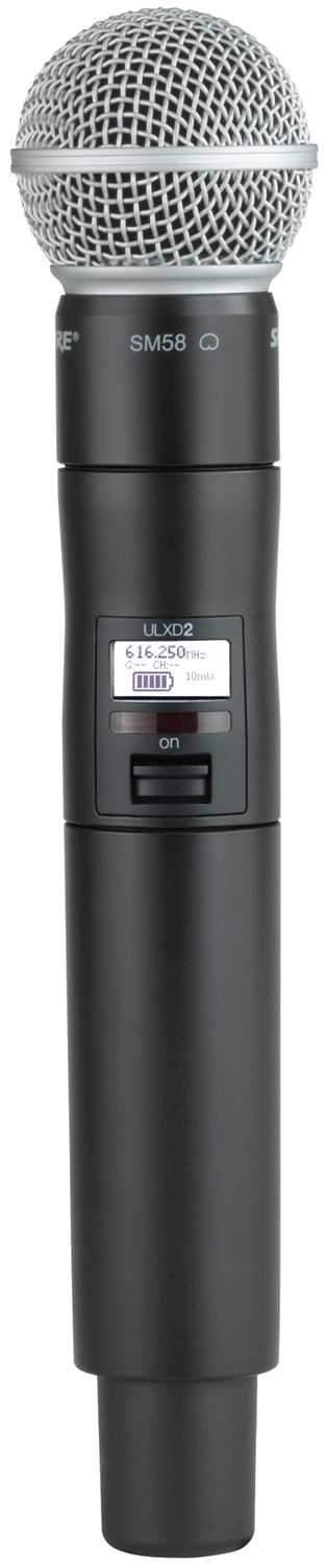 Shure ULXD2/SM58 Digital Handheld Transmitter with SM58 Capsule