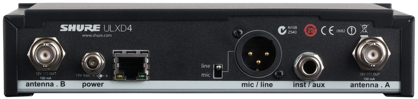Shure ULXD4 Wireless Receiver