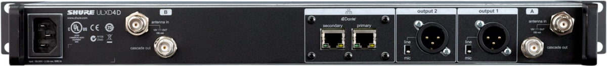 Shure ULXD4D-H50, additional product photo 2