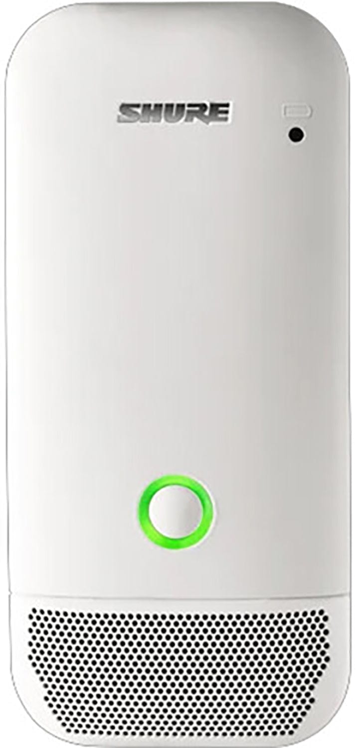 Shure ULXD6W/C G50 wireless boundary cardioid tabletop transmitter in white, product view