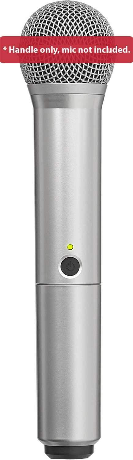 Shure WA712 Silver colored handle for BLX2 PG58 handhelds