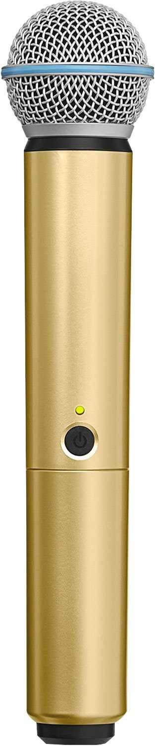 Shure WA713 Gold colored handle for BLX2 SM58 and Beta 58A handhelds