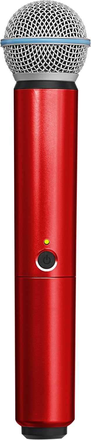 Shure WA713 Red colored handle for BLX2 SM58 and Beta 58A handhelds