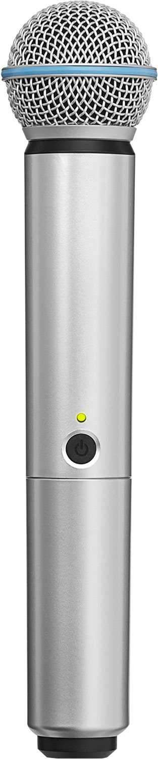 Shure WA713 Silver colored handle for BLX2 SM58 and Beta 58A handhelds