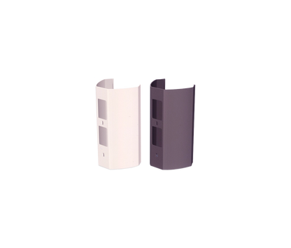 Bose MA12 white modular column array loudspeaker, with black and white mounting brackets
