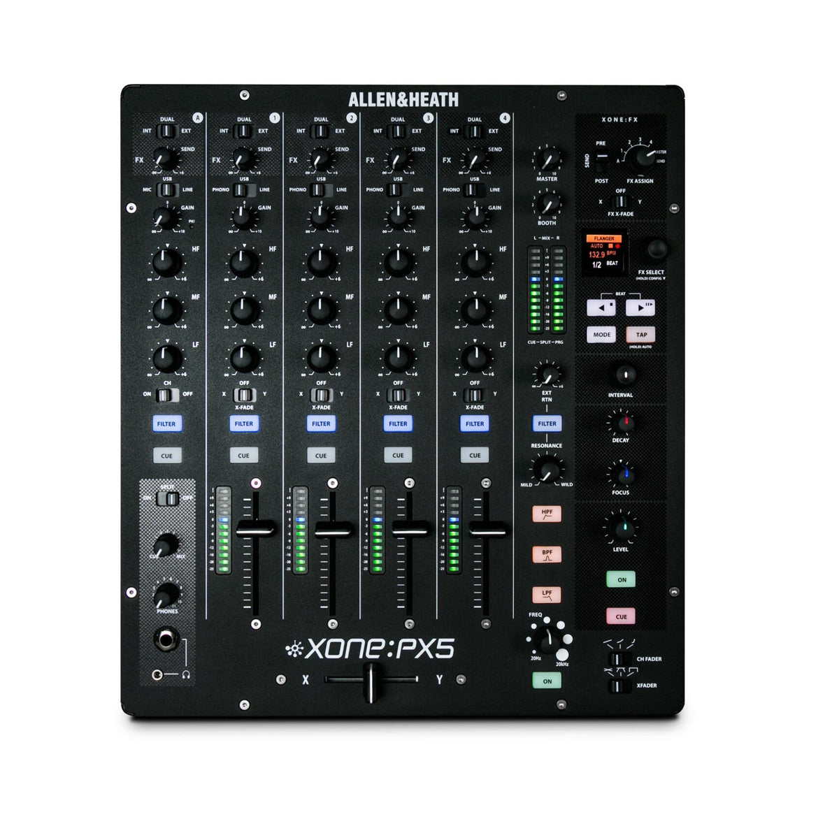 Allen & Heath XONE:PX5 DJ mixer front view