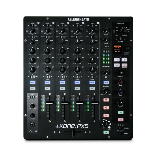 Allen & Heath XONE:PX5 DJ mixer front view