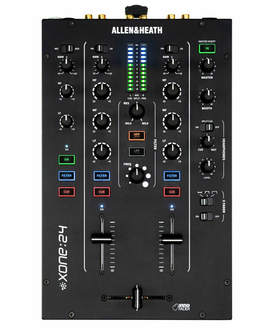 Allen & Heath XONE:24 DJ mixer top view