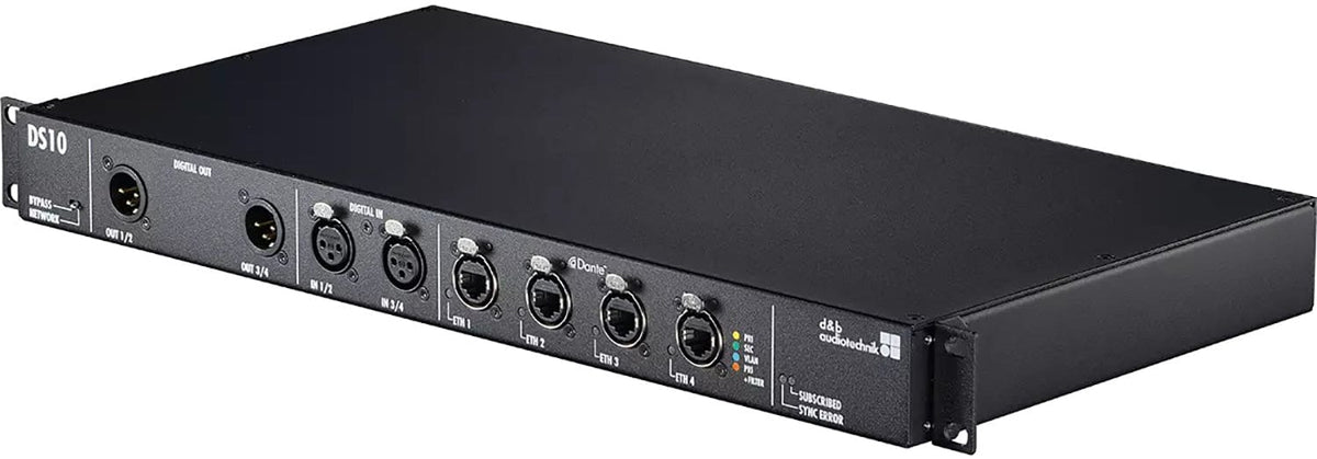d&b audiotechnik DS10 audio network bridge, view 2