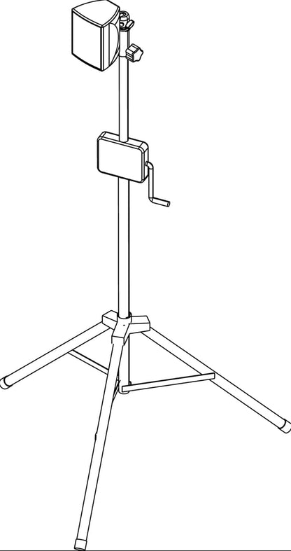 d&b audiotechnik Z5009.000.00 Loudspeaker Stand with Winder
