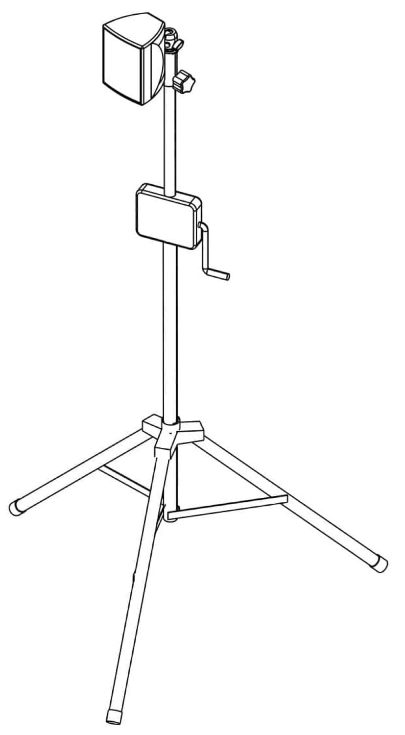 d&b audiotechnik Z5034.000.00 Stand Adapter with M10 Thread