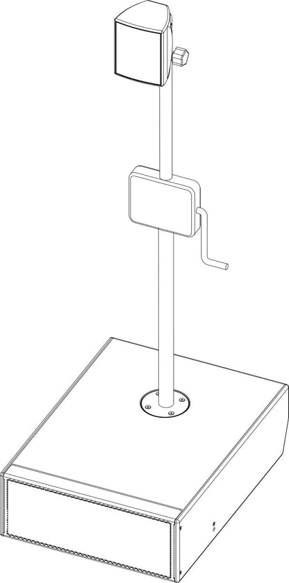 d&b audiotechnik Z5034.000.00 Stand Adapter with M10 Thread