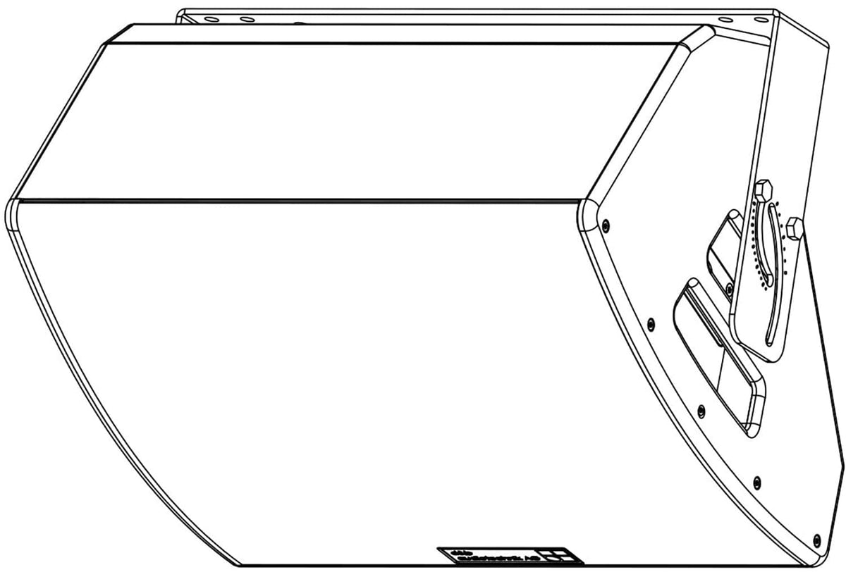 d&b audiotechnik Z5047.000.00 MAX12 / M6 horizontal bracket, view 2