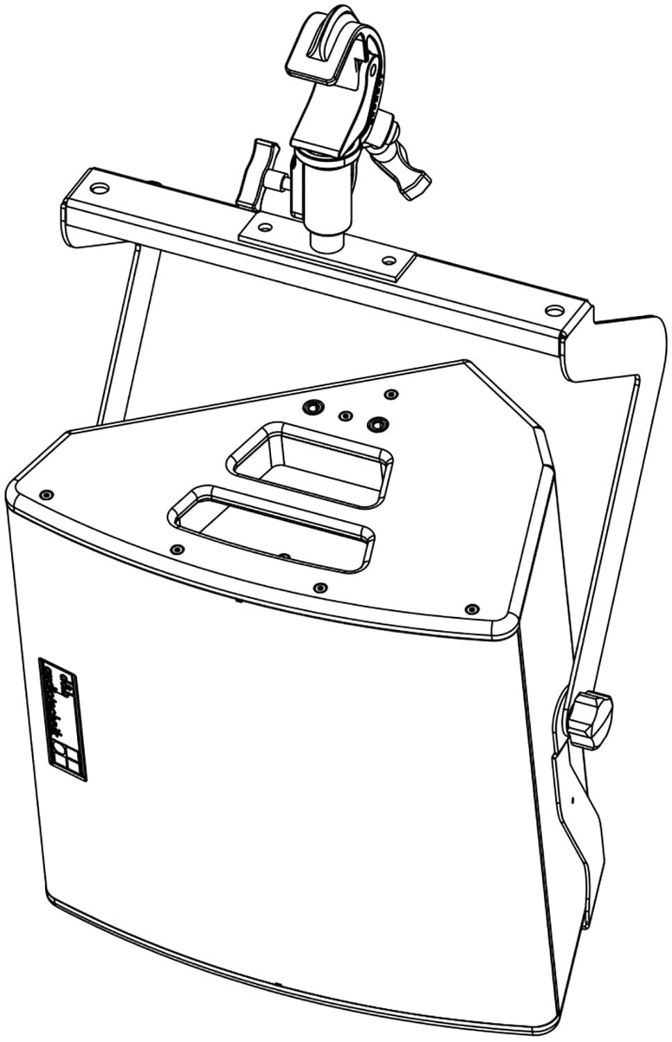d&b audiotechnik Z5057.000 M6 flying bracket, view 2
