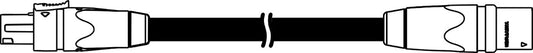 d&b audiotechnik Z5343.020 MC8 Speaker Cable - NLT8 F/M - 20m